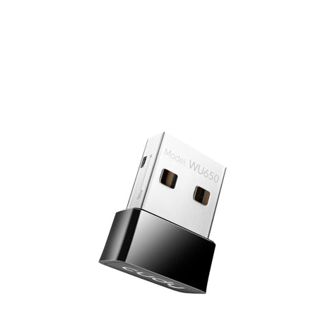 Adattatore WLAN mini USB wireless dual band Cudy ac650 (nero)