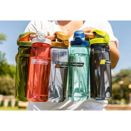Borraccia Nalgene con chiusura al volo, borraccia da 700 ml (grigio beige)
