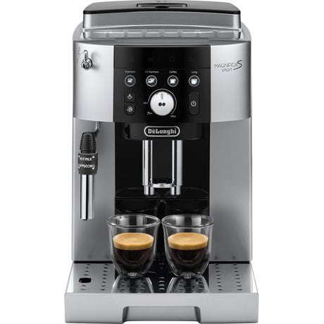 Delonghi magnifica s smart 250.23.sb completamente automatico (argento nero)