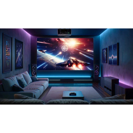 Viewsonic LX700-4KE Proiettore laser Home Theater RGB 4K HDR (Nero, 5200 lumen laser RGB)