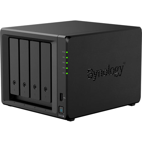 Synology diskstation ds425+ nas (nero, 2x LAN, 2x USB-A 3.2 (5 Gbit s))