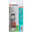 Gardena raccordo per rubinetto in plastica raccordo a innesto - 13 mm (1 2) ø, 15 mm (1 2) ø, 24,2 mm (3 4) interno - 18285-20