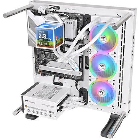 Thermaltake Minecube 360 Ultra Arbb Sync AIO Dispositivo di raffreddamento a liquido - Snow Edition Raffreddamento ad acqua (Bianco)