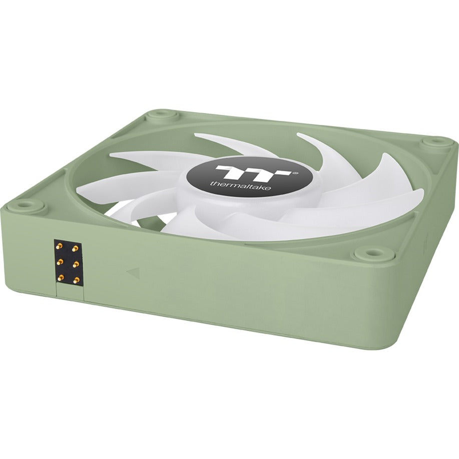 Thermaltake ct120 ex argb sync ventola di raffreddamento per PC verde matcha (pacchetto da 3 ventole) ventole per case (verde chiaro, 3 pezzi, 120 x 120 x 25 mm, pwm)