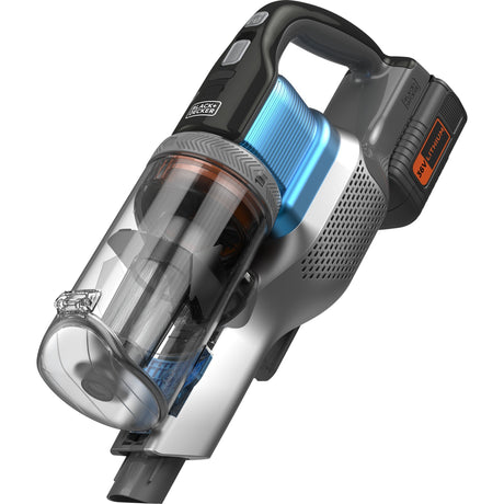 Black+decker 36v 4 in 1 scopa elettrica (grigio azzurro)