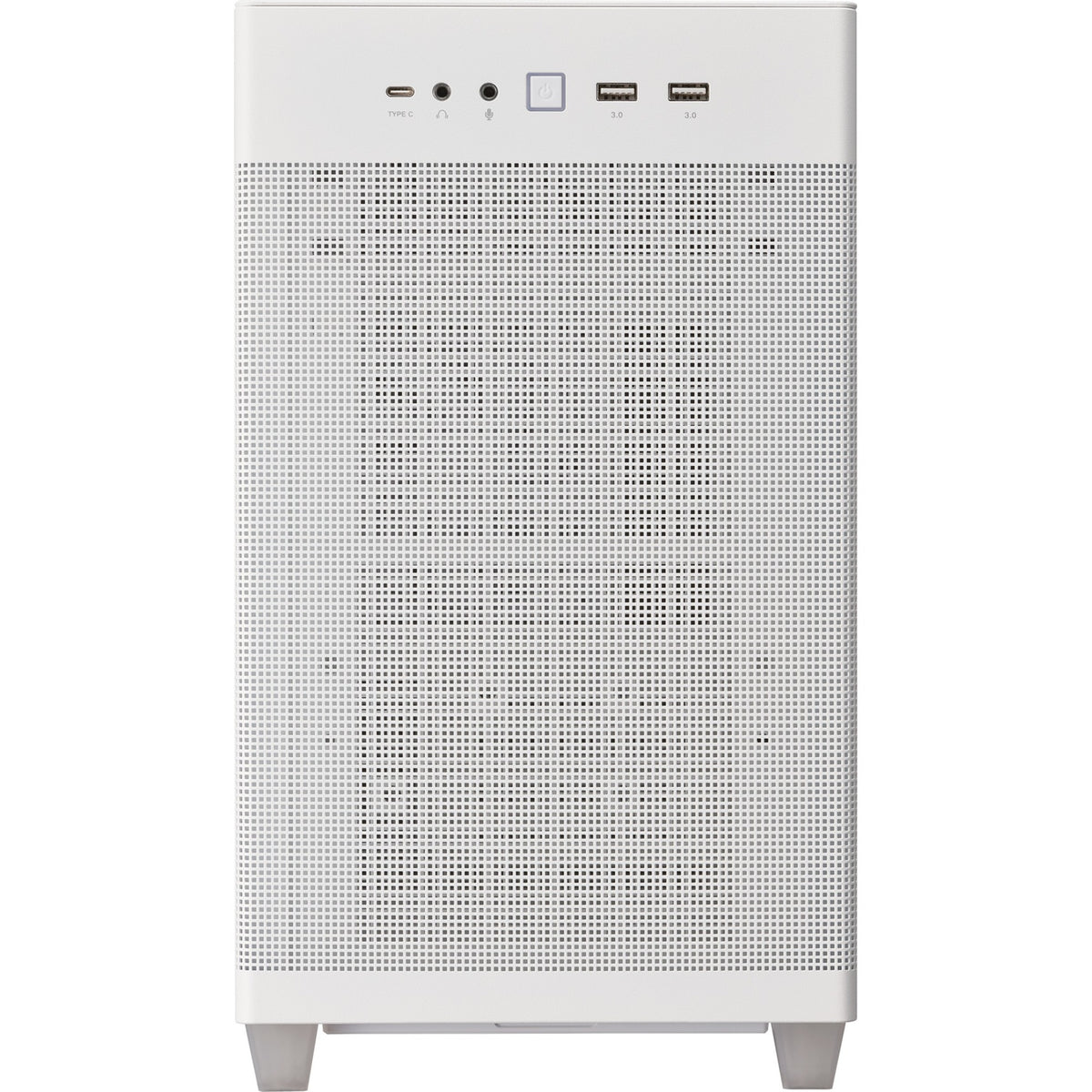 Custodia mini tower Asus prime ap201 (bianco | 2x USB-A | 1x USB-C)