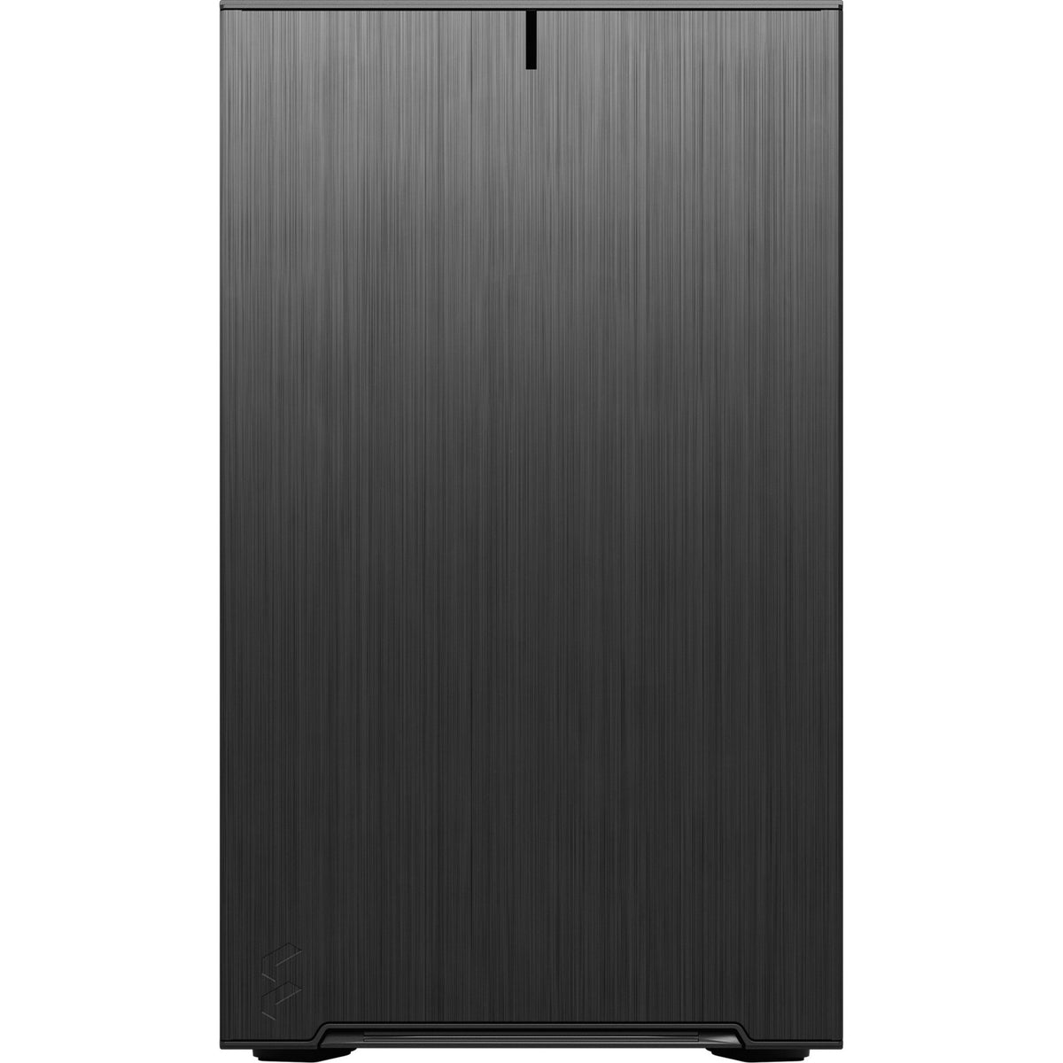 Il design frattale definisce l'alloggiamento midi tower 7 nano black TG light tint (nero | 4x USB-A | 1x USB-C | finestra)