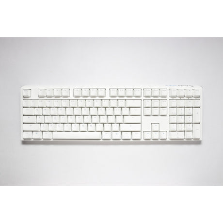 Ducky one 3 classica tastiera meccanica rgb bianca pura (bianca, layout us (qwerty), cherry mx speed silver, 100%, led rgb, double-shot pbt, hot-swapable, meccanica quack)
