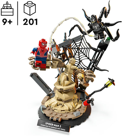 Lego Marvel Ultimate Battle: kit di costruzione Spider-Man vs. Sandman - 76334