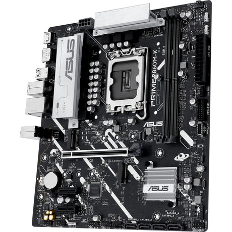 Scheda madre Asus Prime B860M-K Socket 1851 (2,5 GB-LAN, audio, µATX)