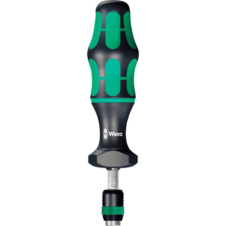 Wera 7440 41 42 Set di giraviti dinamometrici Kraftform 0,3-6,0 nm (nero verde, 27 pezzi, con mandrino autoserrante Rapidaptor)