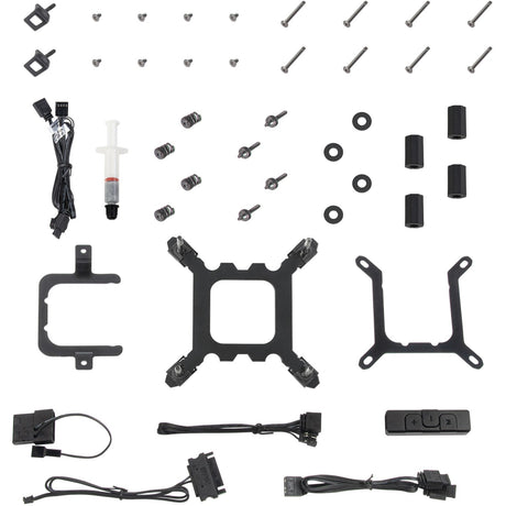 Raffreddamento ad acqua Silverstone Novapeak 360 Arb (nero, PWM a 4 pin)
