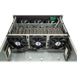 Rack minerario Inter-tech 4f28, alloggiamento del server (nero | 2x USB-A)