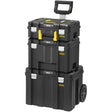 Stanley Fatmax Pro-Stack 3 in 1 Valigia portaoggetti modulare Cassetta degli attrezzi (Nero Giallo)