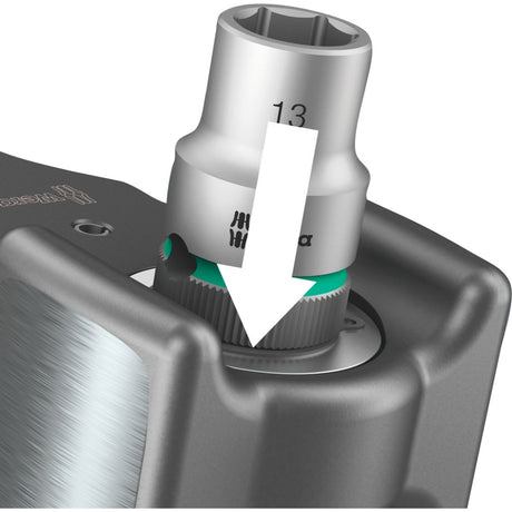 Wera 8002 c koloss 1 2 con 1 2 - cricchetto di azionamento (nero giallo, 3 pezzi)