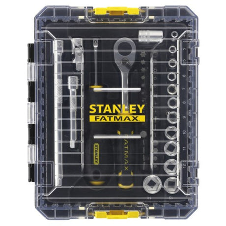 Stanley fatmax tstak set chiavi a bussola 1 4 fmmt98101-0 (nero giallo, 48 pezzi)