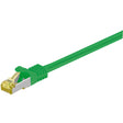Cavo di rete Goobay rj-45 cat.6a s ftp (pimf), con cat.7 (verde, 2 metri)