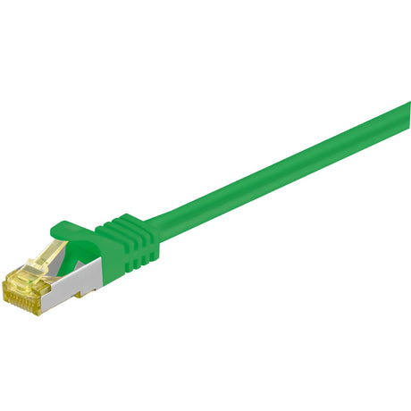 Cavo di rete Goobay rj-45 cat.6a s ftp (pimf), con cat.7 (verde, 2 metri)