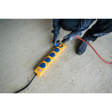 Brennerstuhl super-solid SL 554 il blocco prese da tavolo IP54 a 5 vie giallo blu 2m H07RN-F3G1.5 con interruttore