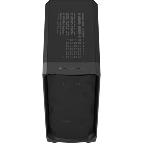 Custodia midi tower meshify 3 dal design frattale (nero | 2x USB-A | 1x USB-C | vetro temperato)