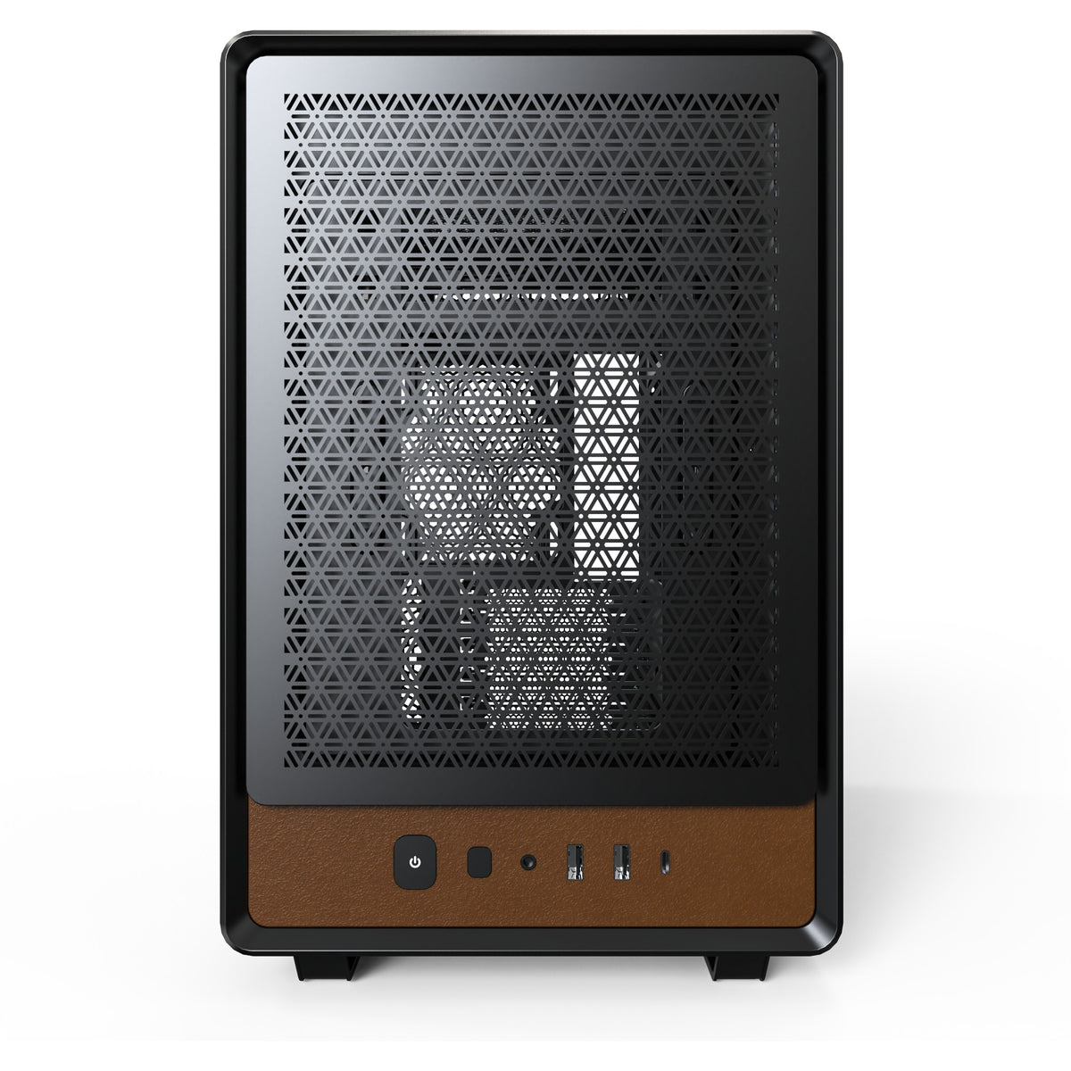 Custodia midi tower Montech Heritage (nero beige | 2x USB-A | 1x USB-C)