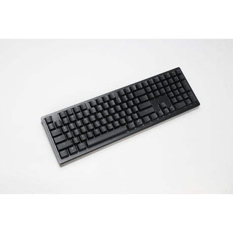 Tastiera da gioco meccanica Ducky zero 6108 classic nera rgb (nera, layout us (qwerty), cherry mx2a speed silver, 100%, led rgb, double-shot pbt, hot swap, 2.4ghz | bluetooth | usb-c)