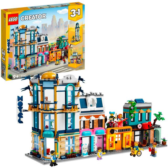 Lego Creator 3-in-1 - Giocattolo di costruzione della strada principale (31141)