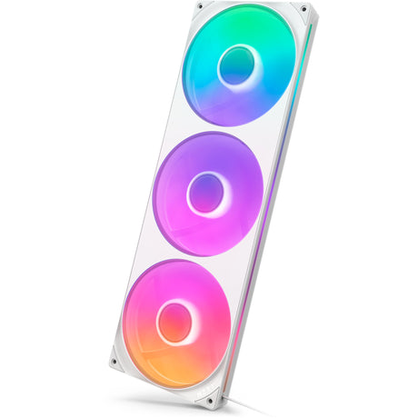 Ventole Nzxt f420 RGB core (bianco, 3 pezzi, 420 x 140 x 26 mm)