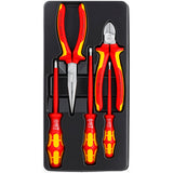 Set di strumenti Knipex vde 00 20 13 set di strumenti (rosso giallo, 5 pezzi)
