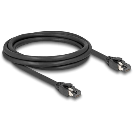 Cavo di rete Delock s ftp, rj-45 con cat.8.1 (nero, 2 metri)