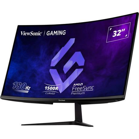 Monitor da gioco curvo Viewsonic vx3218-pc-mhd 32 (nero, 2x HDMI, 1x porta display, 180 Hz)