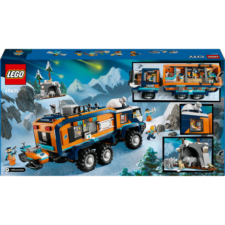 Set da costruzione LEGO® City camion laboratorio al Polo Nord - 60471