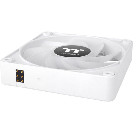 Thermaltake ct120 ex reverse argb sync ventola di raffreddamento per PC neve (pacchetto da 3 ventole) ventole per case (bianco, 3 pezzi, 120 x 120 x 25 mm, pwm)