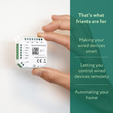 Interruttore modulo Frient io (bianco, zigbee 3.0)