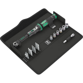 Wera click-torque a6 set 1 chiave dinamometrica (nero verde)