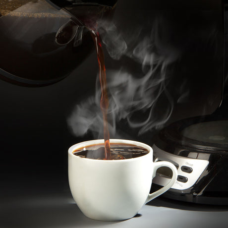 Caffettiera Domo con timer e display macchina per caffè filtro do708k (nera, 1,5 litri)