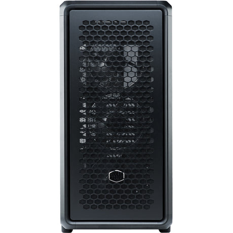 Custodia midi tower Cooler master masterframe 600 (nera | 2x USB-A | 1x USB-C | vetro temperato)