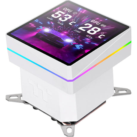 Thermaltake TH360 V3 Ultra ARGB Sync AIO Dispositivo di raffreddamento a liquido - Snow Edition Raffreddamento ad acqua (Bianco)