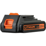 Trapano avvitatore a batteria Black+decker bl186k1b2 (nero arancio, custodia, 2 batterie e caricabatterie inclusi)