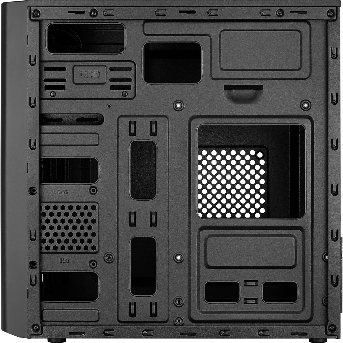Custodia minitorre Aerocool CS-103 (nera | 3x USB-A)