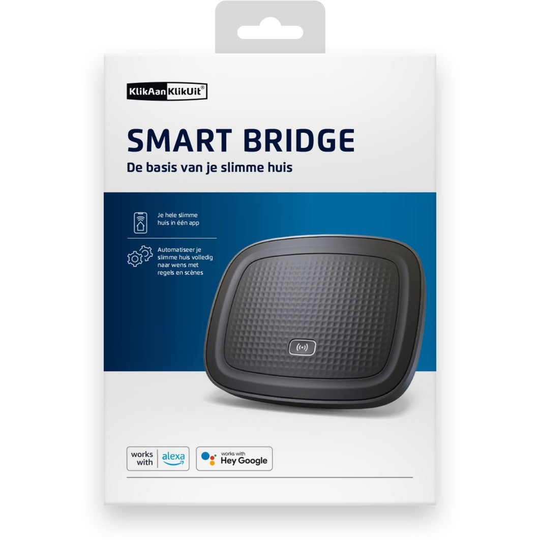 Click on click off smart bridge - controllo centralizzato con app Android iOS - compatibile con Google Assistant, Amazon Alexa, Apple Home Kit - WiFi