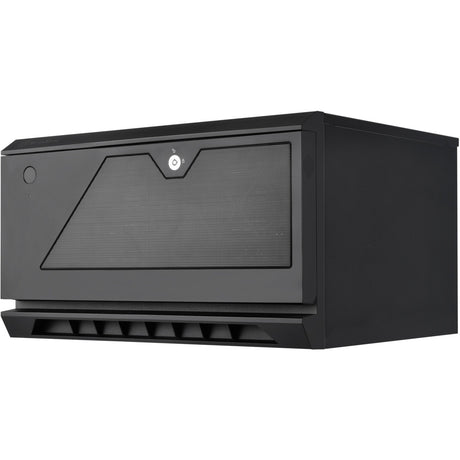 Alloggiamento rack Silverstone CS381b v1.1 (nero | 2x USB-A 3.2 (5 Gbit s) | 2x audio)