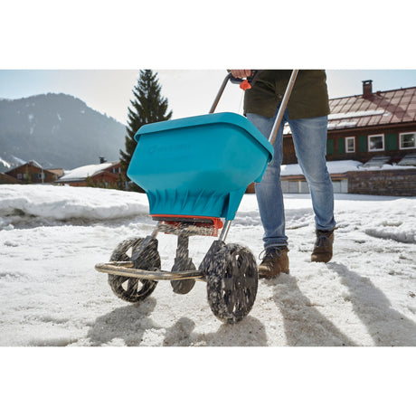 Gardena spreader xl attrezzatura per lo spandimento (turchese nero, 436-20)