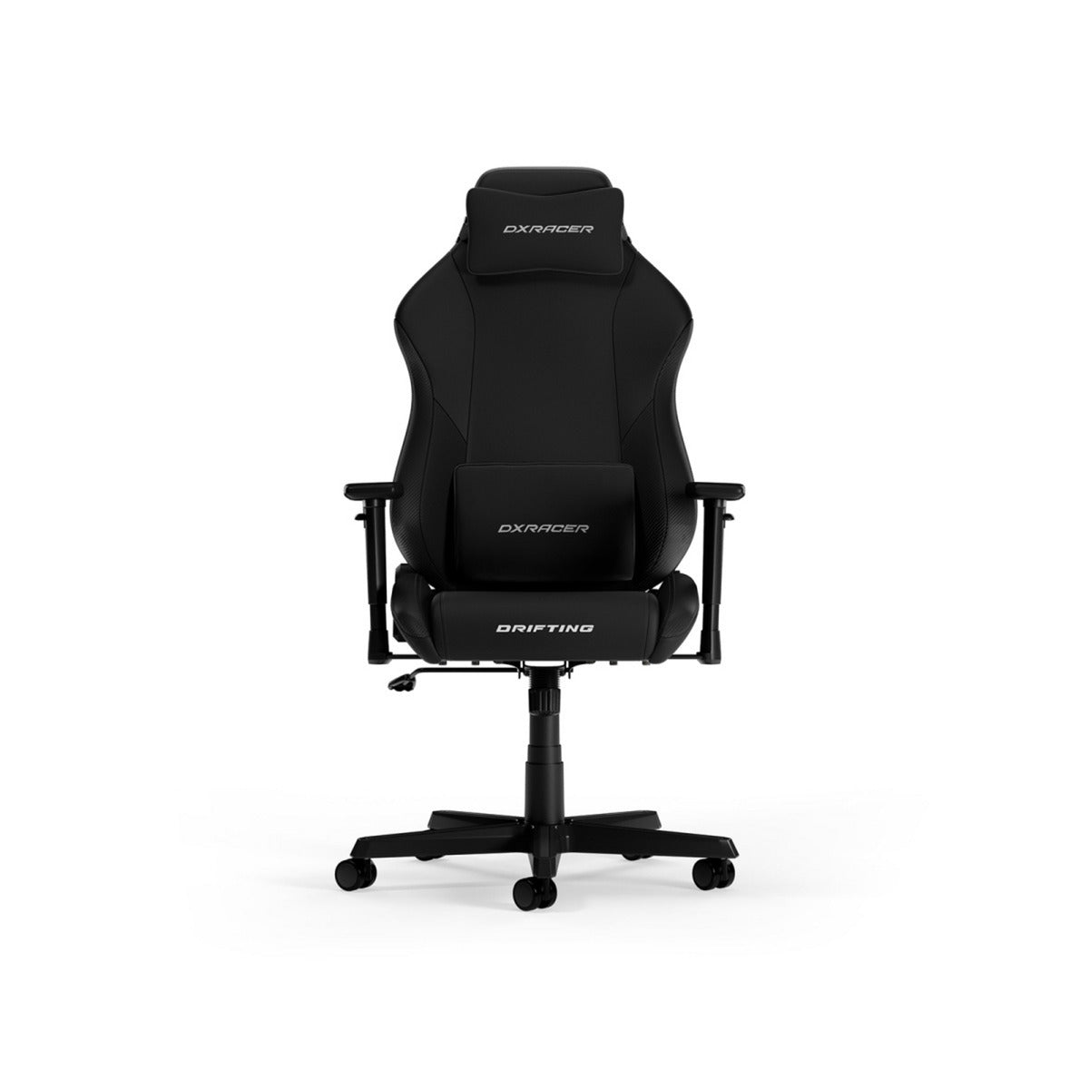 Dxracer Drifting XL Sedia da gaming in pelle EPU nera (nera)