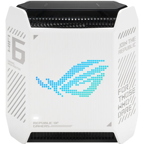 Router mesh Asus rog rapture gt6 ax10000 (bianco, 1 pezzo)