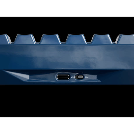 Keychron q16 he tastiera con interruttore magnetico 8k (blu, layout us (qwerty), lime ultraveloce, 65%, rgb, hot swap, 8k)