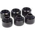 Alphacool eiszapfen raccordo a compressione per tubo rigido da 16 mm g1 4 - set di viti in confezione da sei (nero)