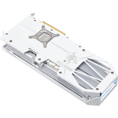 Scheda grafica Powercolor Radeon RX 9070 XT Hellhound Spectral White 16GB GDDR6 (bianco, RDNA4, GDDR6, 3x Display Port, 1x HDMI)