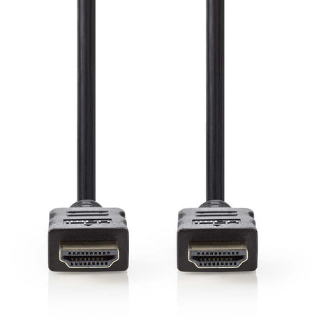 Cavo HDMI ad alta velocità con Ethernet, 5,0 metri (nero, 4k a 30 Hz)