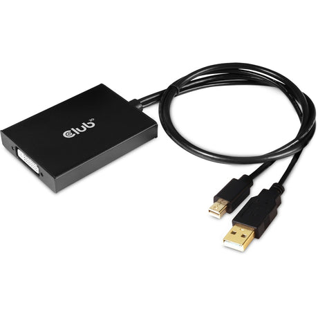 Club 3D mini displayport 1.2 > adattatore DVI-D dual link (nero, 0,6 metri)